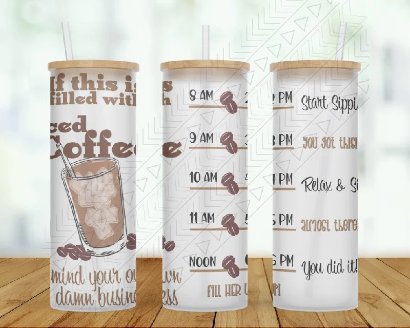 Personalized Cups Discount If This Is Filled With Coffee Tracker Tumbler
