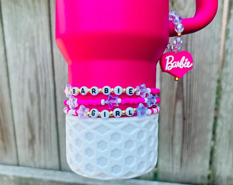 Travel Tumblers Sale Barbie Cup Bracelets