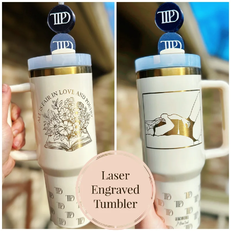 New Year Drinkware Offer Ready to Ship T. Swift TTPD Inspired Albums Lasered Engraved 40 oz Tumbler New Year Drinkware Offer Ready to Ship T. Swift TTPD Inspired Albums Lasered Engraved 40 oz Tumbler