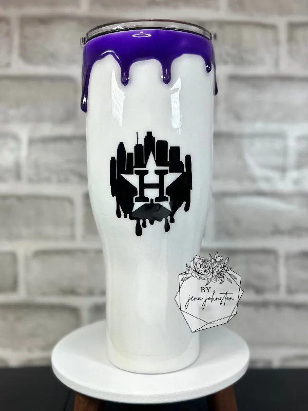 Summer Deals Houston Screwston H-Town Drank Drip Epoxy Tumbler
