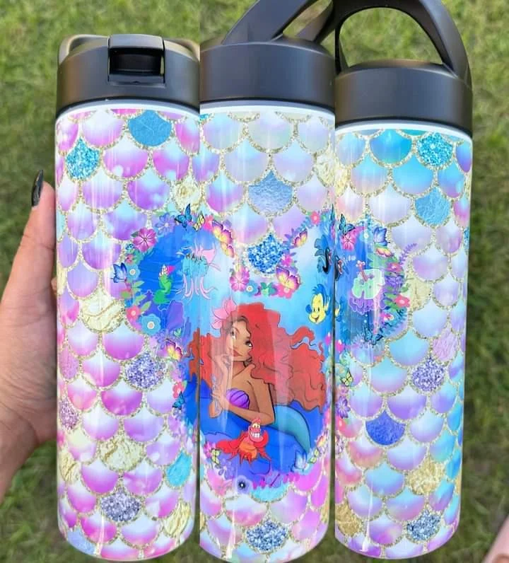 You'll Love Us Because Little Mermaid Disney 20 oz Tumbler