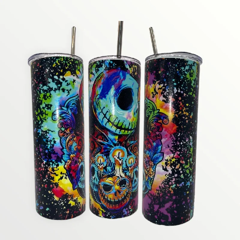Drinkware Sets Discount Nightmare Before Christmas Tumbler - Jack The Pumpkin King