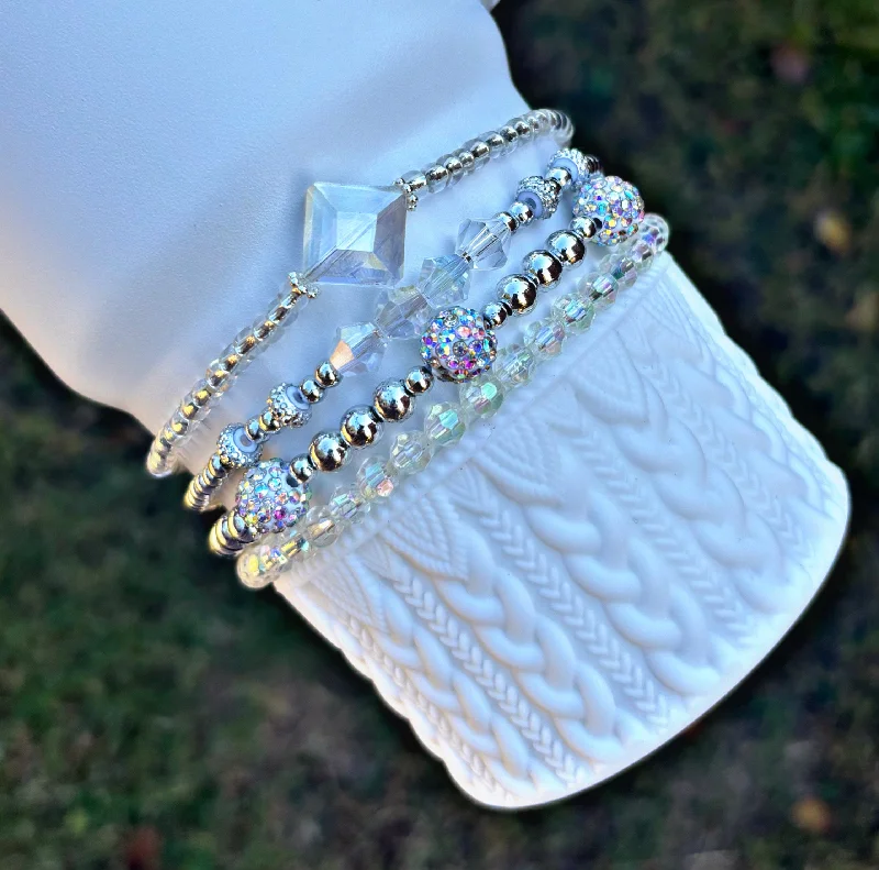Eco-Friendly Drinkware Promotions Platinum Ice Stanley Cup Bracelets