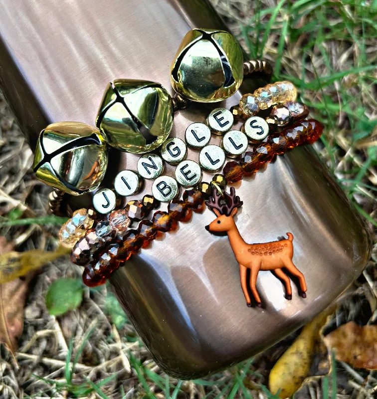 Special Offer Drinkware Copper Bells Cup Bracelets