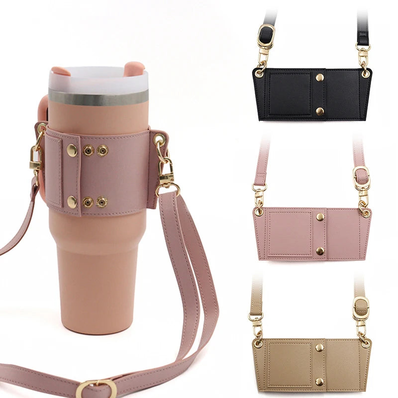 Eco-Friendly Drinkware Sale Stanley Tumbler PU Leather Cover