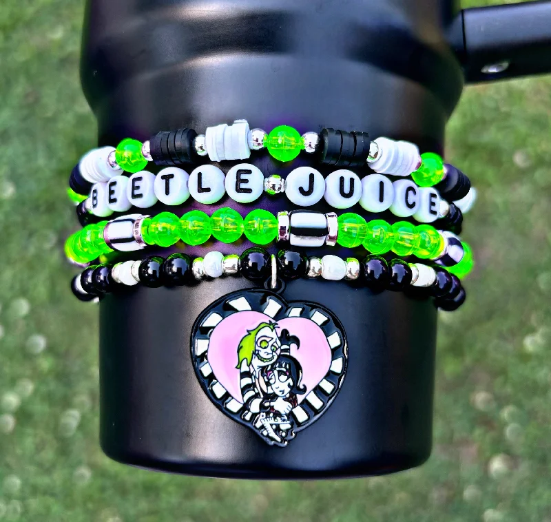 Tumbler Promotions Beetle Juice Cup Bracelets