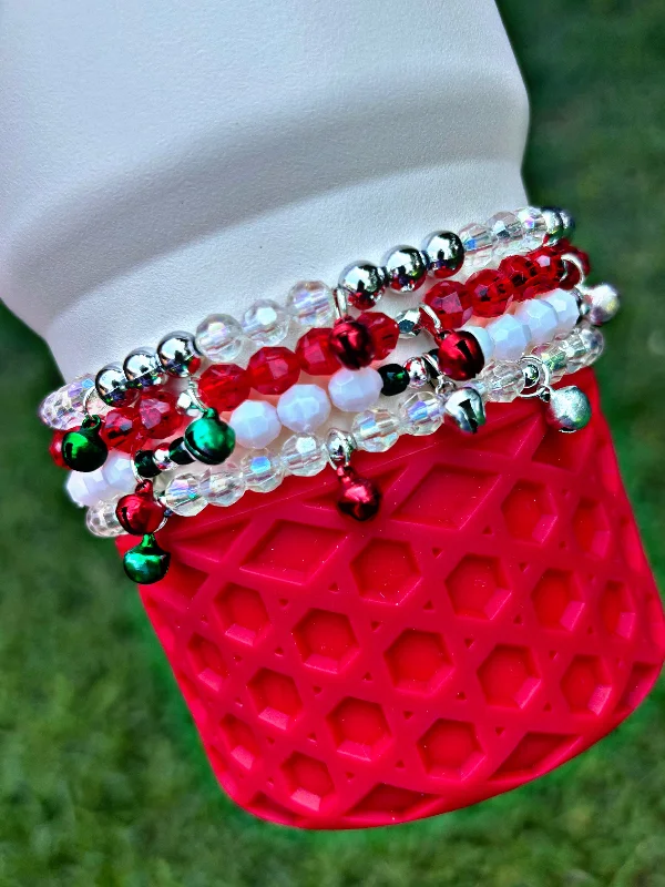 Promotional Tumblers Christmas Bells Cup Bracelet