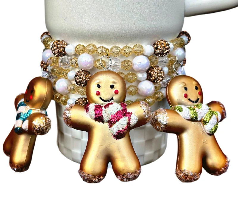 Holiday Drinkware Offers Frosted Gingerbread XL Cup Bracelets