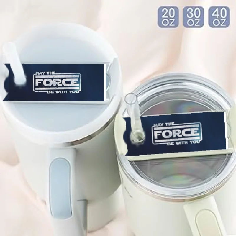 Decorative Glassware May The Force Be With You Stanley Lid Topper