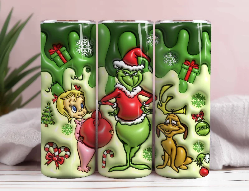 Glass Drinkware Inflated Christmas Tumbler, Retro Merry Christmas, 3D Inflated Tumbler, Funny Christmas, 3D Tumbler Wrap, 20oz Skinny Tumbler, Christmas Png Glass Drinkware Inflated Christmas Tumbler, Retro Merry Christmas, 3D Inflated Tumbler, Funny Christmas, 3D Tumbler Wrap, 20oz Skinny Tumbler, Christmas Png