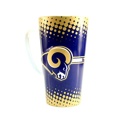 Drinkware Promotions St. Louis Rams Latte Mug With Raised Logo