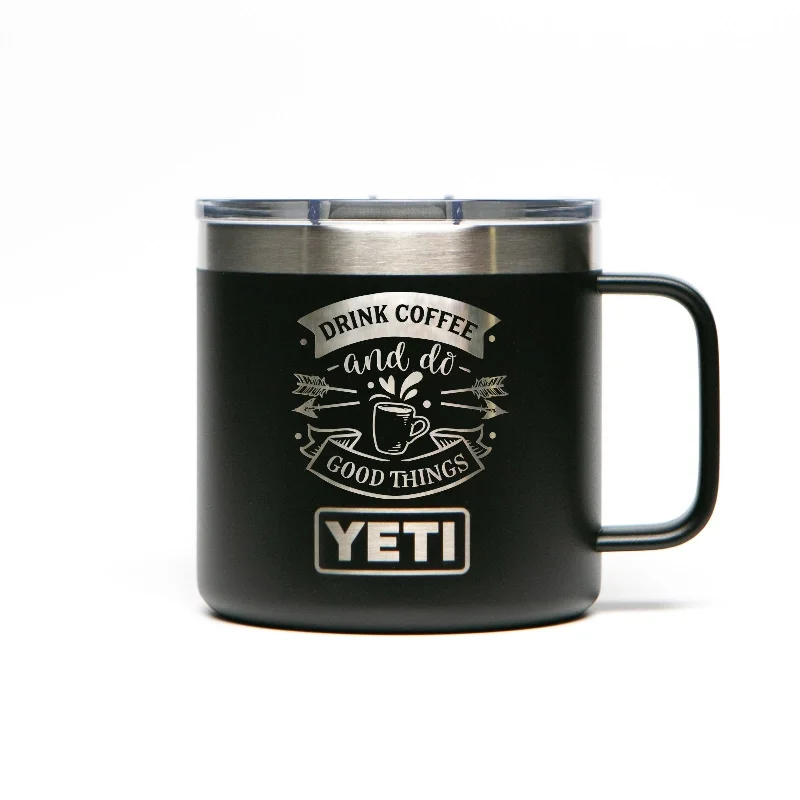 Glassware Deals Personalized YETI® Rambler® 14 oz Mug with Handle