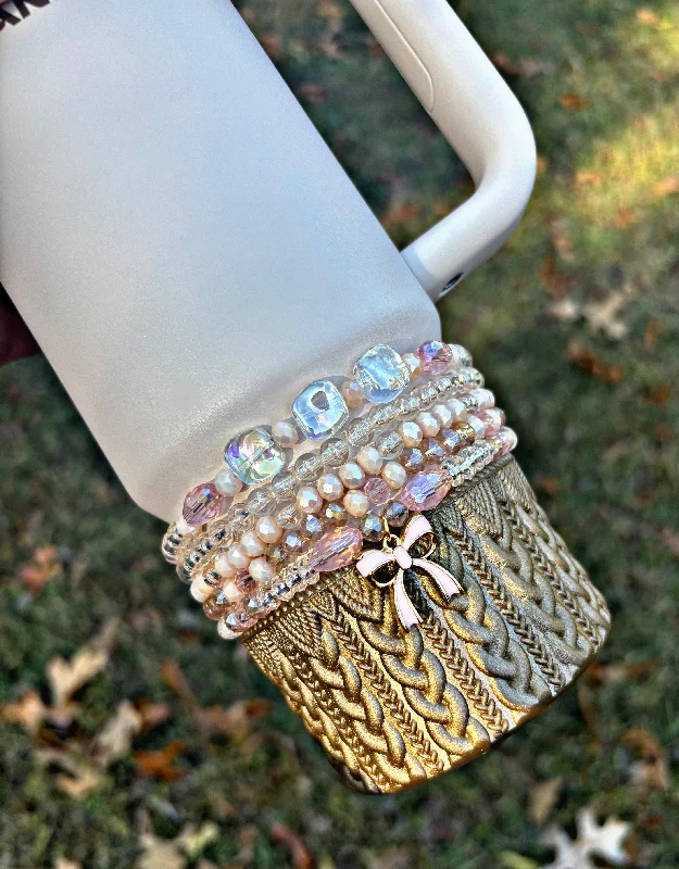 Green Drinkware Sale Gilded Sugar Cup Bracelets