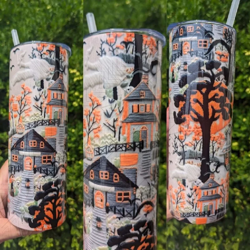Clearance Drinkware Sale Haunted House 3d Tumbler