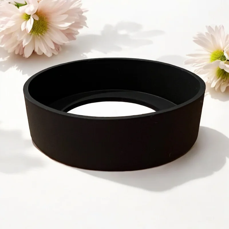 Limited-Time Drinkware Discounts Black 7.25 cm Silicone Tumbler Bumper