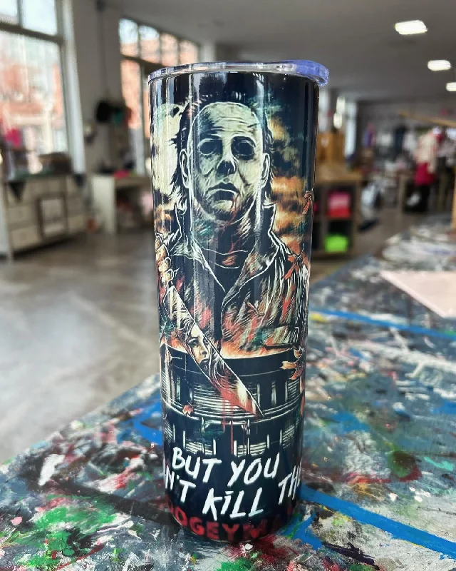 Step Ahead, Lead The Trend Creepy Tumbler
