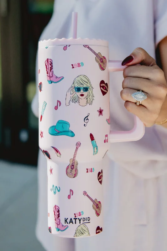 Weekend Exclusive Music Girl Icons Drink Tumbler