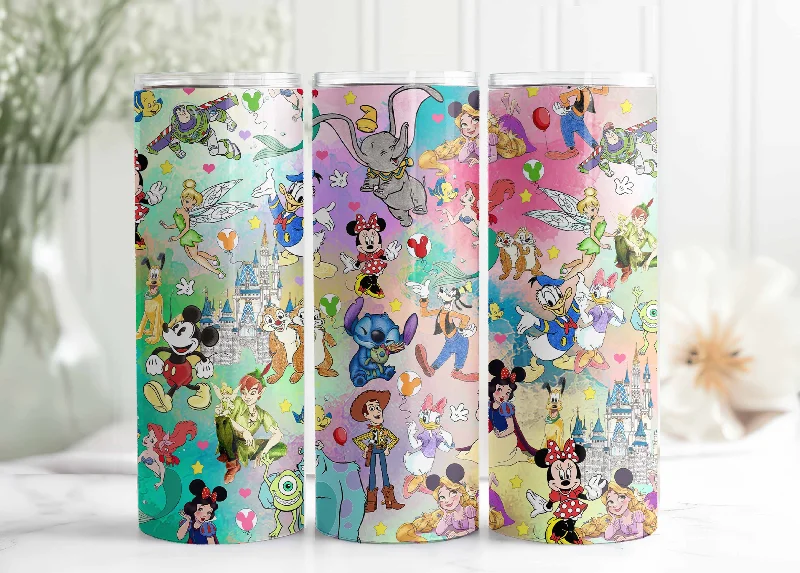 Holiday Drinkware Sale Disney Tumbler - Gifts for Kids, Birthday Joy with Cute Disney Cup featuring Pastel Disney Princesses (Lilo and Stitch, Tangled) - 20oz Skinny Tumbler with Lid and Straw Holiday Drinkware Sale Disney Tumbler - Gifts for Kids, Birthday Joy with Cute Disney Cup featuring Pastel Disney Princesses (Lilo and Stitch, Tangled) - 20oz Skinny Tumbler with Lid and Straw