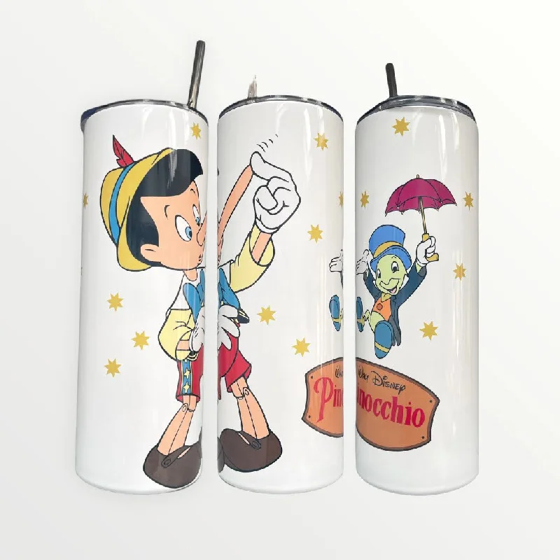 Crystal Drinkware Pinocchio 20/30oz Insulated Skinny Tumbler