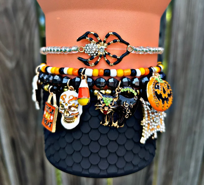 Holiday Drinkware Gifts Charmed Halloween Cup Bracelets Stanley Cup Accessories