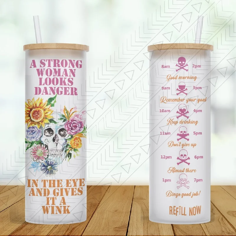Reusable Drinkware Deals Strong Woman Tracker Tumbler