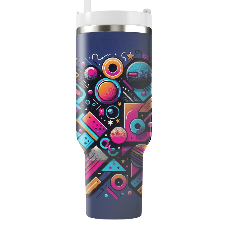 Exclusive Discounts Retro Shapes Tumbler With Handle