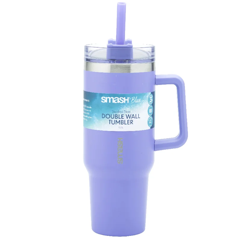 Eco-Friendly Drinkware Promotions Smash Insulated Travel Tumbler - Purple