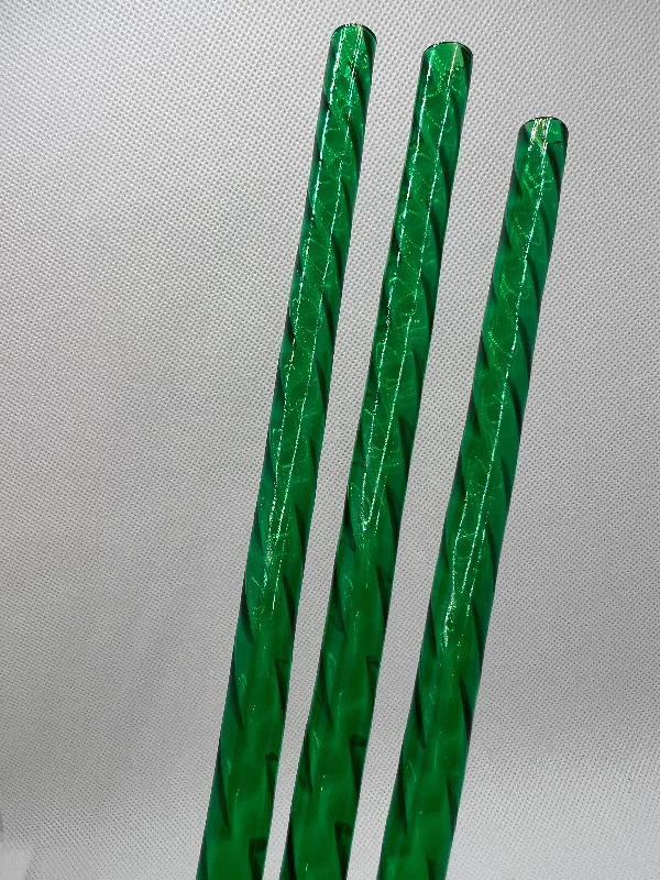 Drinkware Sale Green Crystal Swirly Straw (40oz Tumbler)