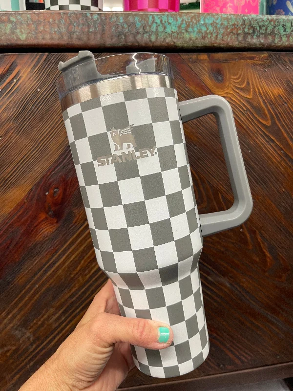 Hot Deals 40oz Stainless TUMBLER w/straw  grey