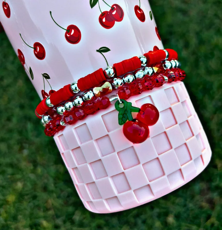 Personalized Cups Discount Cherry Cup Bracelets Stanley Boot topper accessories