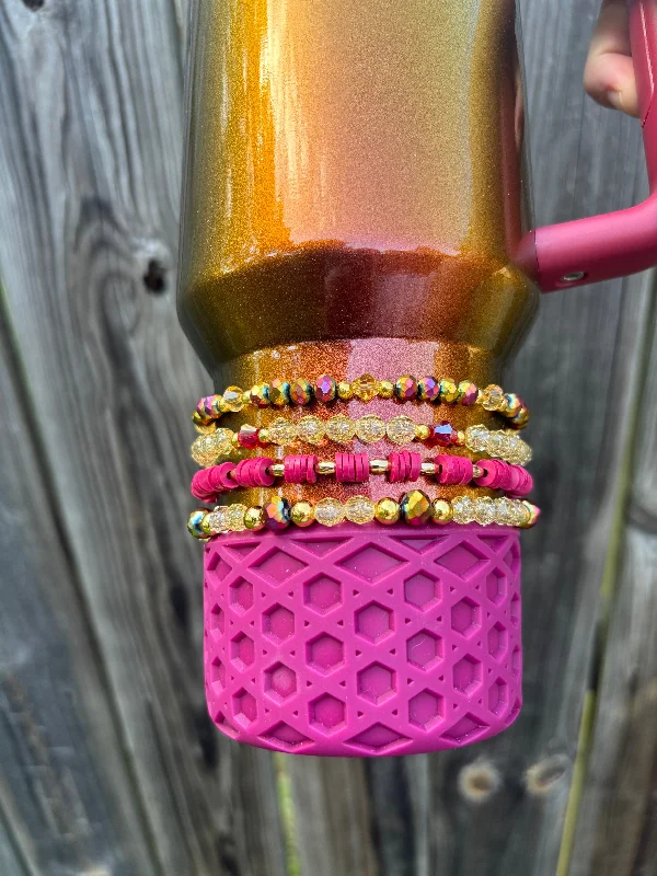 Premium Steel Tumblers Lainey Wilson Country Gold Cup Bracelets