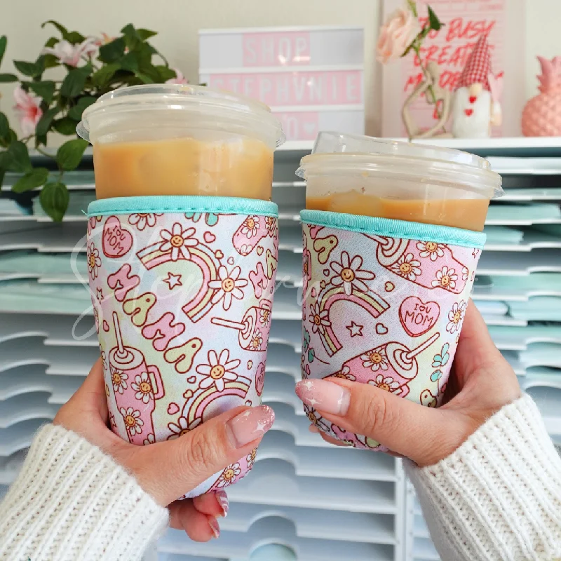 Reusable Drinkware Deals Mama Love pastel - Cup Sleeve