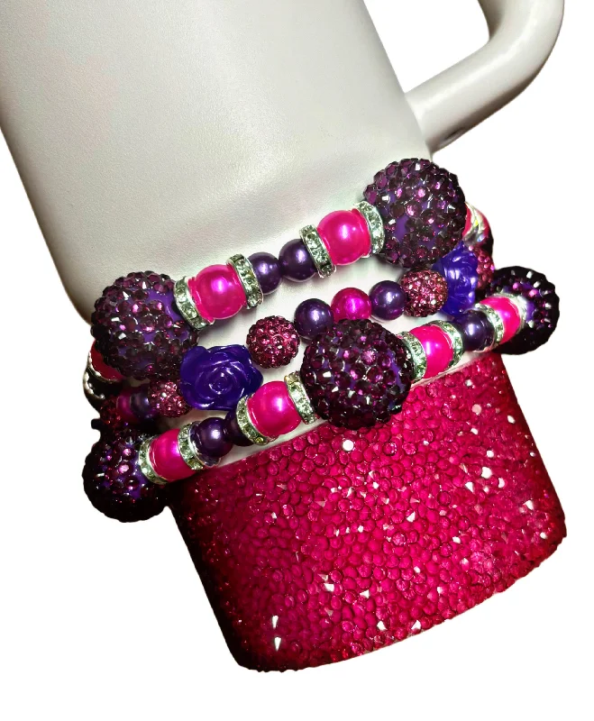Insulated Tumbler Sale Berry Truffle XL Cup Bracelets