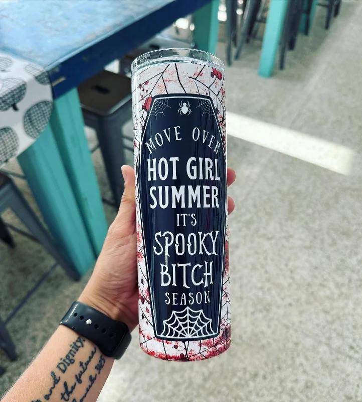 Shop The Hottest Deals Spooky Bitch Season Tumbler