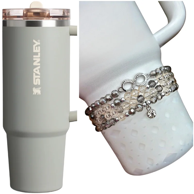 Buy More Drinkware Sage Grey Cup Bracelets