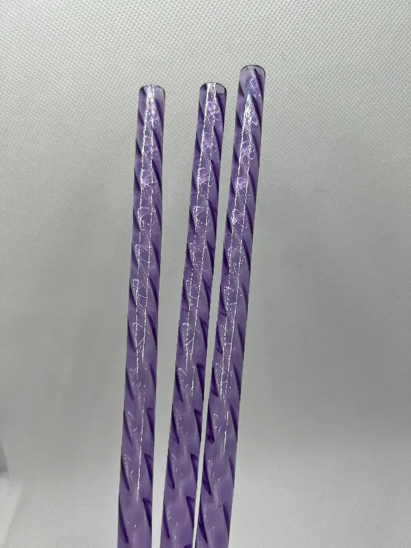 Drinkware Offers Purple Crystal Swirly Straw (40oz Tumbler)