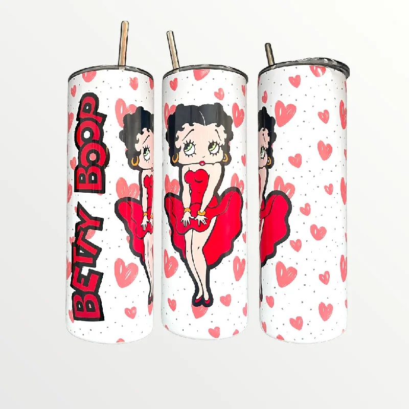 Clearance Drinkware Sale Betty Boop 20/30oz Insulated Skinny Tumbler