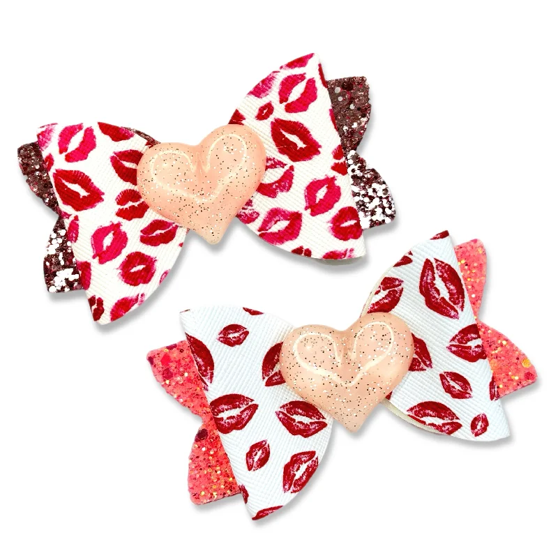 Discount Tumblers Kissy Lips Tumbler Bow