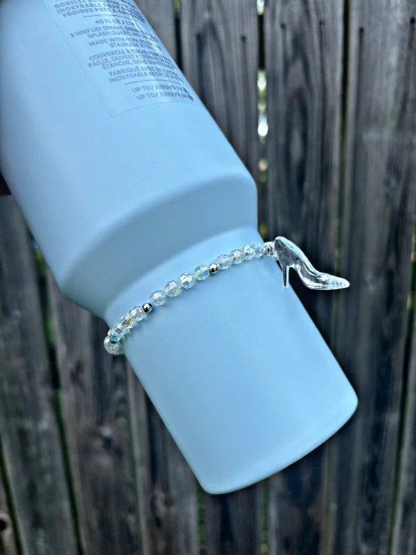 Clearance Drinkware Sale Cinderella Glass Slipper Cup Bracelets