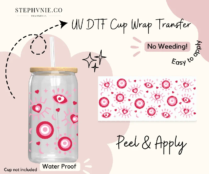 Flash Drinkware Deals Evil Eye love 16oz Cup Wrap