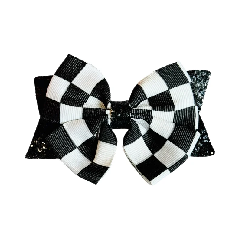 Portable Drinkware Checkers Tumbler Bow - Universal Fit