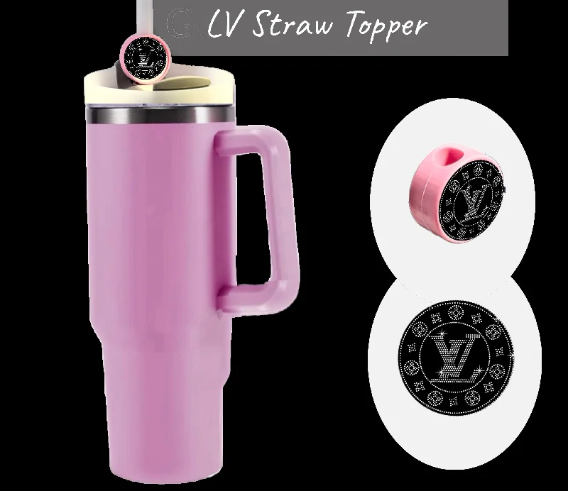 Clearance Drinkware Sale LV Straw Topper