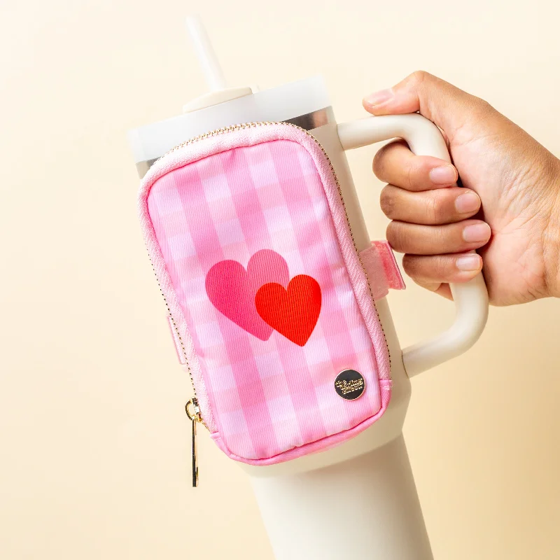 Premium Glassware Valentine's Tumbler Fanny Pack