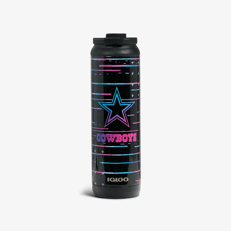 Inspired By You, Designed For You NFL Neon Dallas Cowboys 20 Oz Flip ‘n’ Sip Tumbler