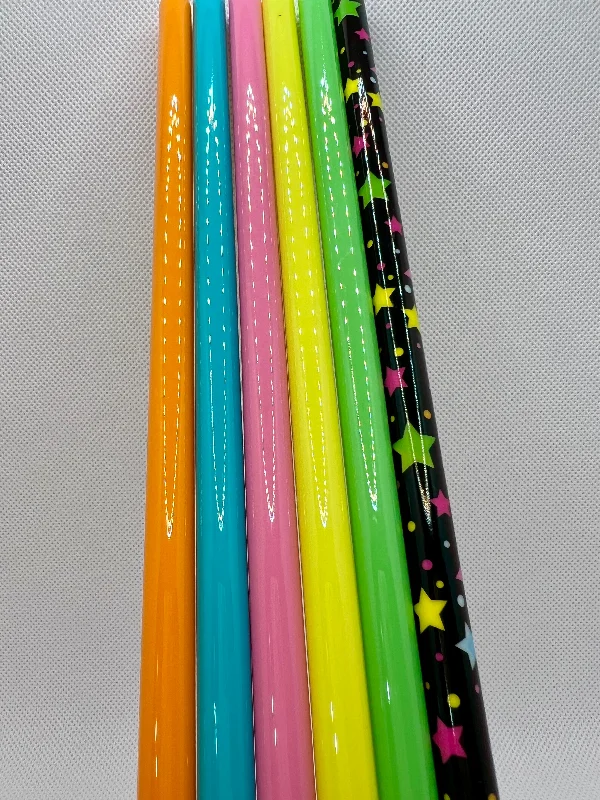 Thermal Drinkware Assorted Solids 6-pack SET Straws (40oz Tumbler)